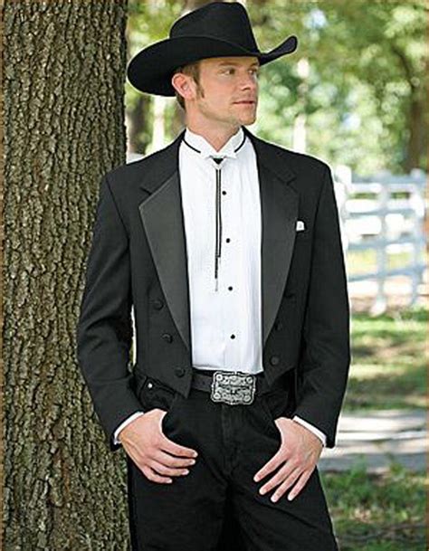 cow tuxedo|tuxedo with cowboy hat.